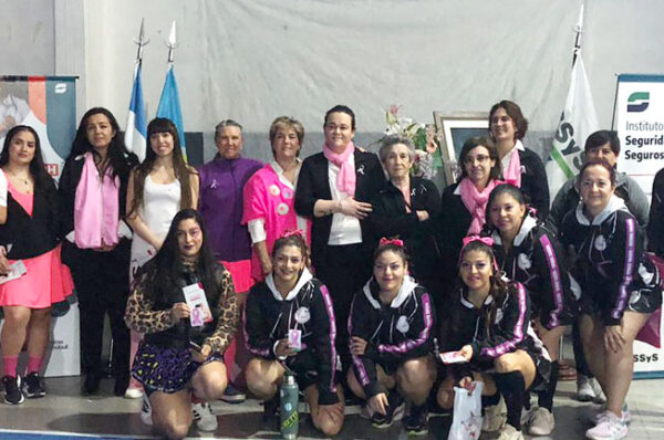EL ISSyS acompañó la tercera edición de Pink Jumps Playa Unión