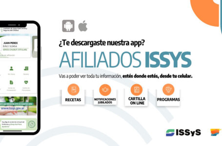SEROS Chubut impulsa el uso de la App Afiliados ISSyS