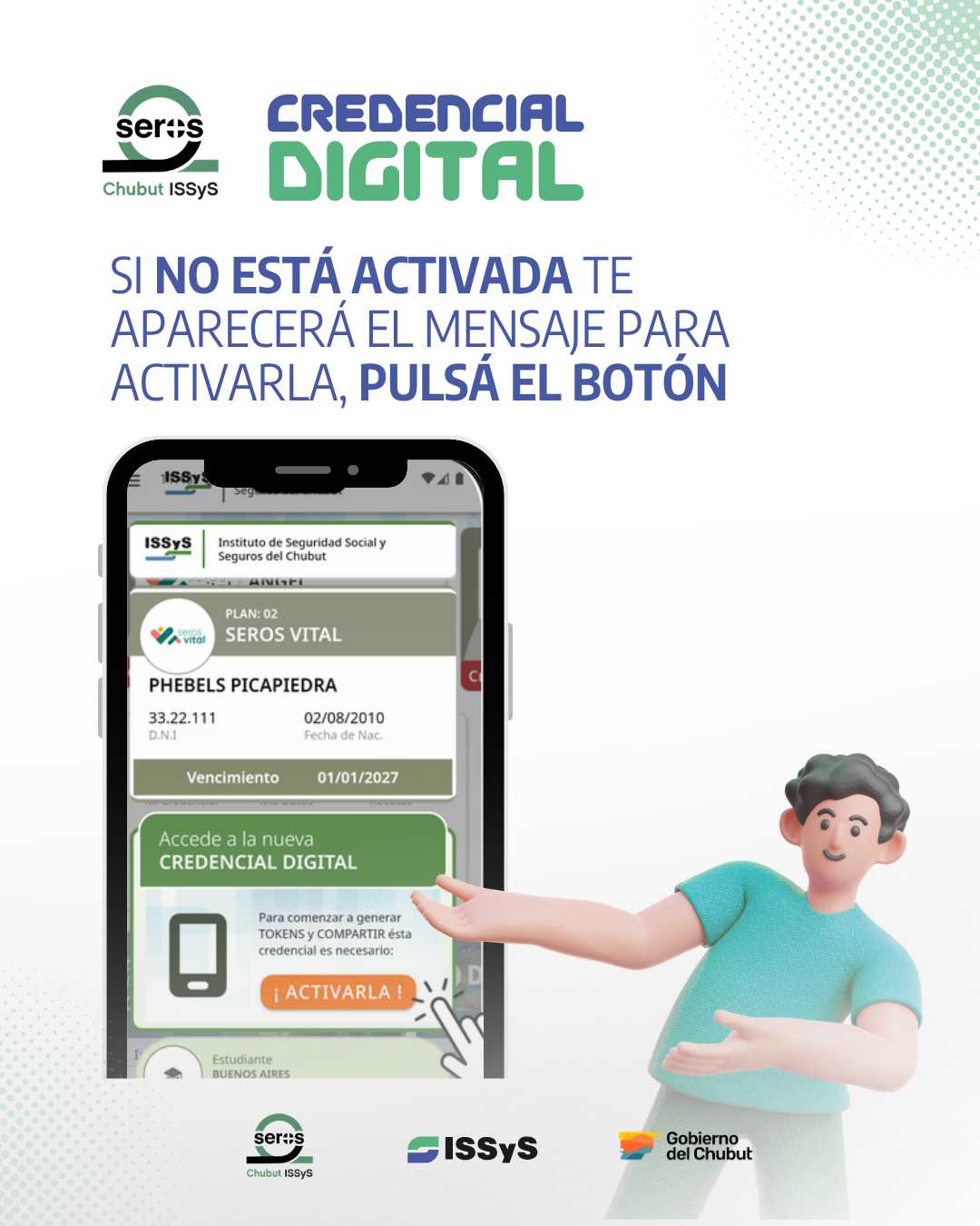Cómo activar la Credencial Digital